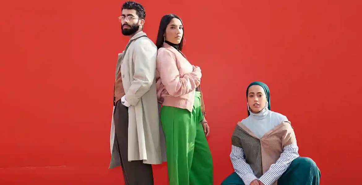 einzigartige Mode Identität